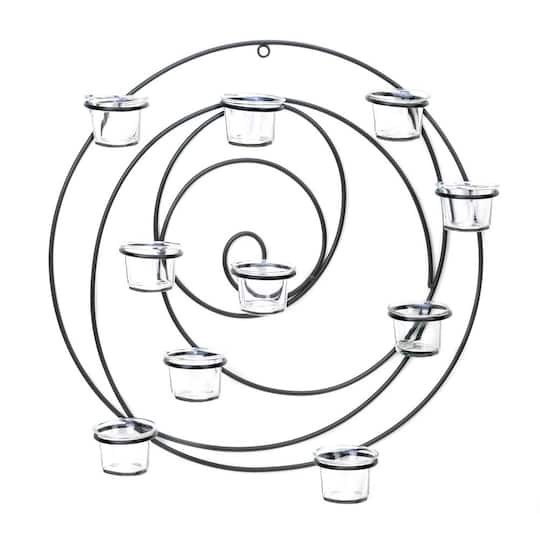 17.25" Hypnotic Candle Wall Sconce